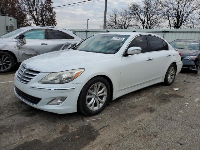 KMHGC4DD1CU188577 - 2012 HYUNDAI GENESIS 3.8L WHITE photo 1