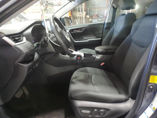 2T3RWRFVXMW121598 - 2021 TOYOTA RAV4 XLE CHARCOAL photo 7