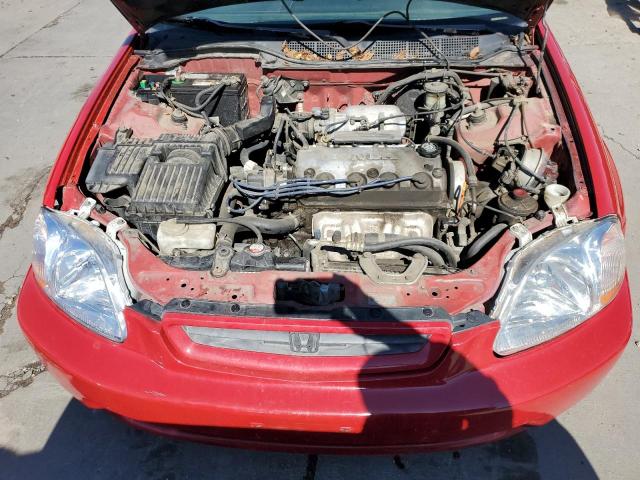 1HGEJ8247WL133073 - 1998 HONDA CIVIC EX RED photo 11