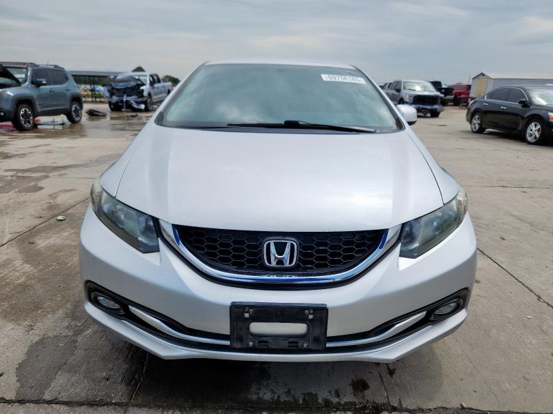 19XFB2F56DE285268 - 2013 HONDA CIVIC LX SILVER photo 5