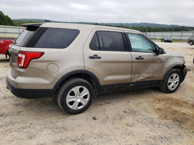 1FM5K8AR2HGA44057 - 2017 FORD EXPLORER POLICE INTERCEPTOR TAN photo 3