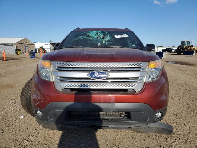 1FM5K8D82EGA74996 - 2014 FORD EXPLORER XLT 红色 照片 5