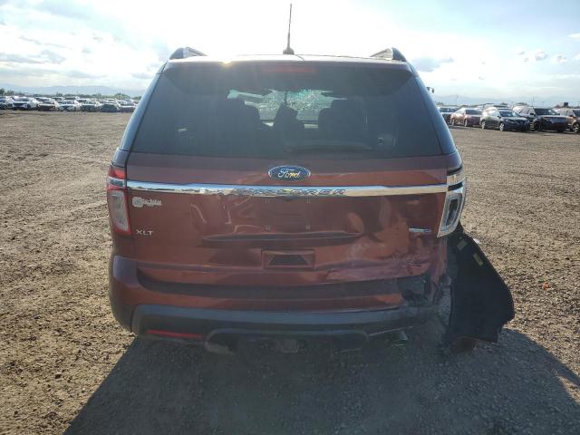 1FM5K8D82EGA74996 - 2014 FORD EXPLORER XLT 红色 照片 6