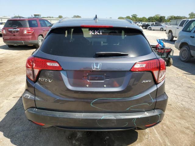 3CZRU6H73GM751319 - 2016 HONDA HR-V EXL GRAY photo 6