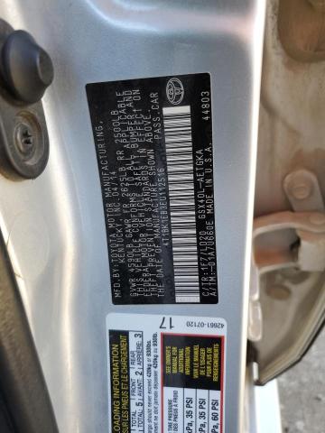 4T1BK1EB3EU112516 - 2014 TOYOTA AVALON BASE 银色 照片 12