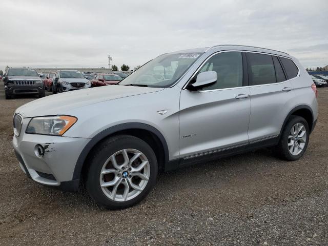 5UXWX9C51E0D18607 - 2014 BMW X3 XDRIVE28I SILVER photo 1