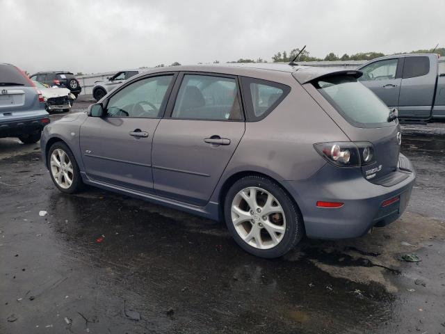 JM1BK344581142304 - 2008 MAZDA 3 HATCHBACK GRAY photo 2