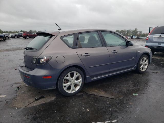 JM1BK344581142304 - 2008 MAZDA 3 HATCHBACK GRAY photo 3