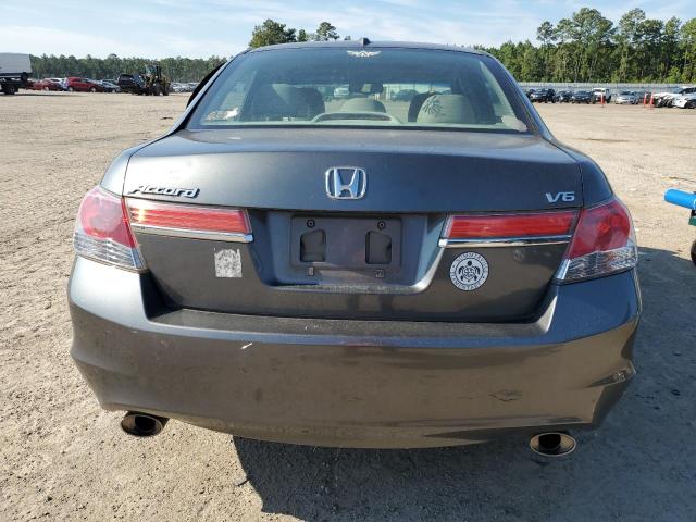 1HGCP3F83CA000792 - 2012 HONDA ACCORD EXL GRAY photo 6