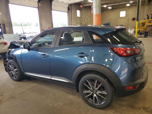 JM1DKFD7XJ0326931 - 2018 MAZDA CX-3 GRAND TOURING BLUE photo 2