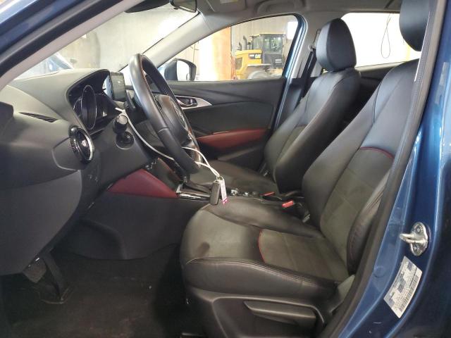 JM1DKFD7XJ0326931 - 2018 MAZDA CX-3 GRAND TOURING BLUE photo 7