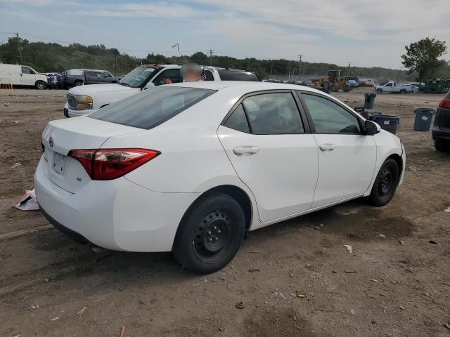 2T1BURHE0KC128426 - 2019 TOYOTA COROLLA L WHITE photo 3