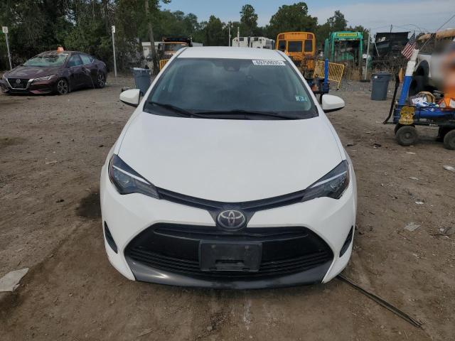 2T1BURHE0KC128426 - 2019 TOYOTA COROLLA L WHITE photo 5