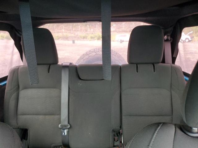 1C4HJXDG4LW174011 - 2020 JEEP WRANGLER U SPORT أزرق صورة 10