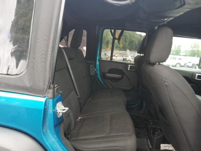 1C4HJXDG4LW174011 - 2020 JEEP WRANGLER U SPORT أزرق صورة 11