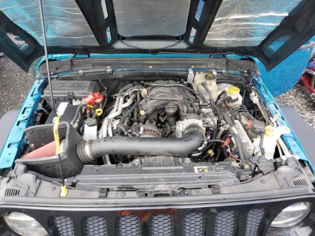 1C4HJXDG4LW174011 - 2020 JEEP WRANGLER U SPORT أزرق صورة 12