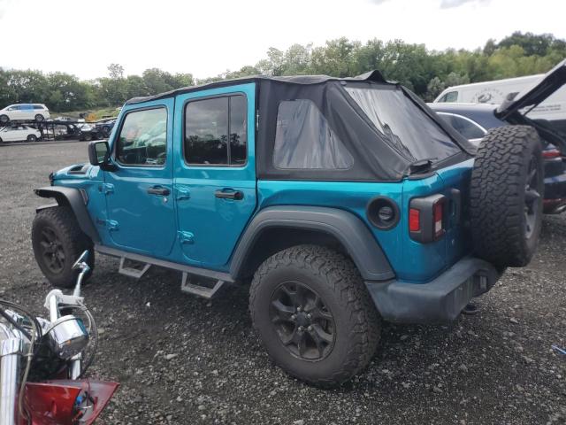 1C4HJXDG4LW174011 - 2020 JEEP WRANGLER U SPORT أزرق صورة 2