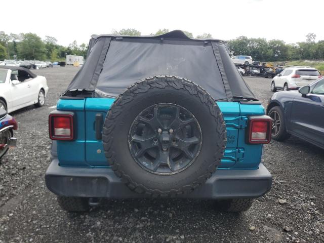 1C4HJXDG4LW174011 - 2020 JEEP WRANGLER U SPORT أزرق صورة 6