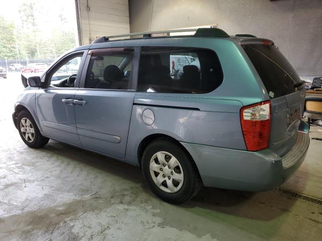 KNDMB233666061209 - 2006 KIA SEDONA EX BLUE photo 2