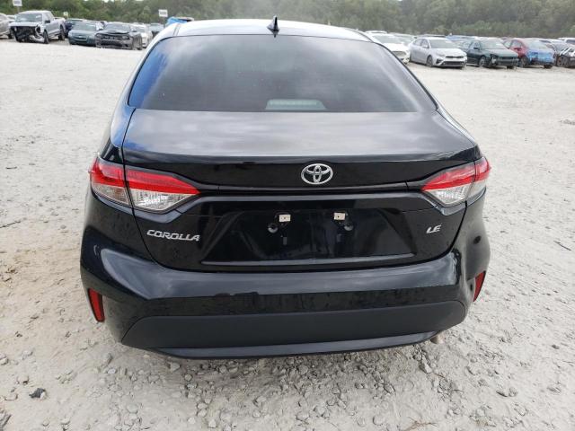 5YFEPMAE6NP375469 - 2022 TOYOTA COROLLA LE BLACK photo 6