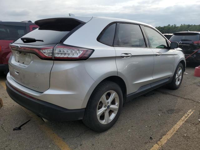 2FMTK3G93FBB91560 - 2015 FORD EDGE SE SILVER photo 3