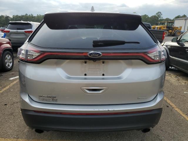 2FMTK3G93FBB91560 - 2015 FORD EDGE SE SILVER photo 6