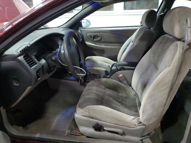 2G1WW12E9Y9334013 - 2000 CHEVROLET MONTE CARLO LS 勃艮第红 照片 7