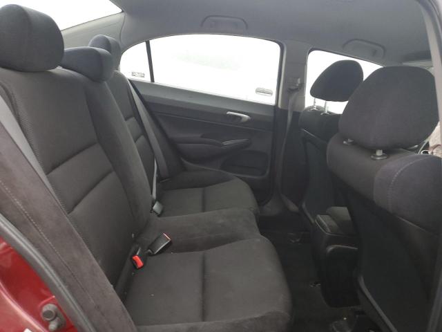 19XFA16689E007095 - 2009 HONDA CIVIC LX-S برغندي صورة 10