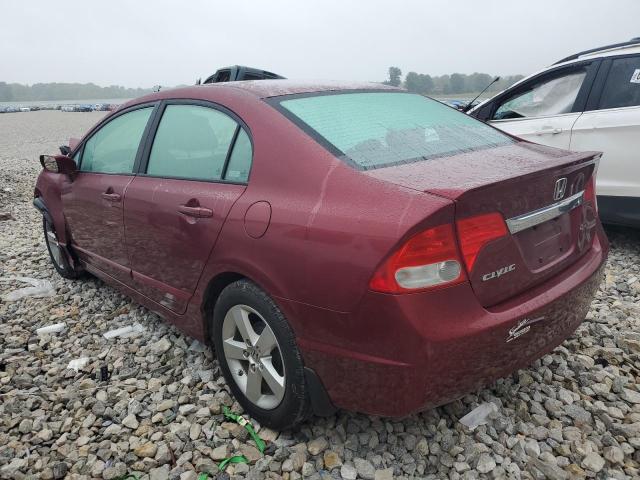 19XFA16689E007095 - 2009 HONDA CIVIC LX-S برغندي صورة 2