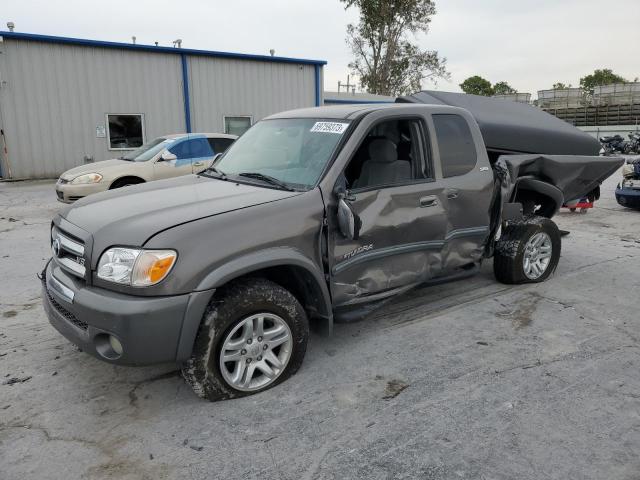 5TBBT44166S482465 - 2006 TOYOTA TUNDRA ACCESS CAB SR5 GRAY photo 1