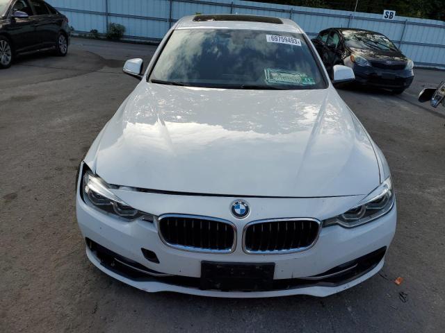 WBA8D9G51JNU69497 - 2018 BMW 330 XI WHITE photo 5