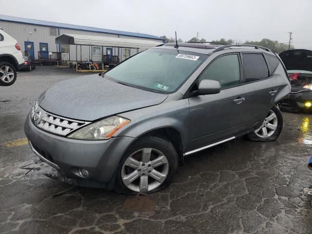 JN8AZ08WX7W663123 - 2007 NISSAN MURANO SL GRAY photo 1