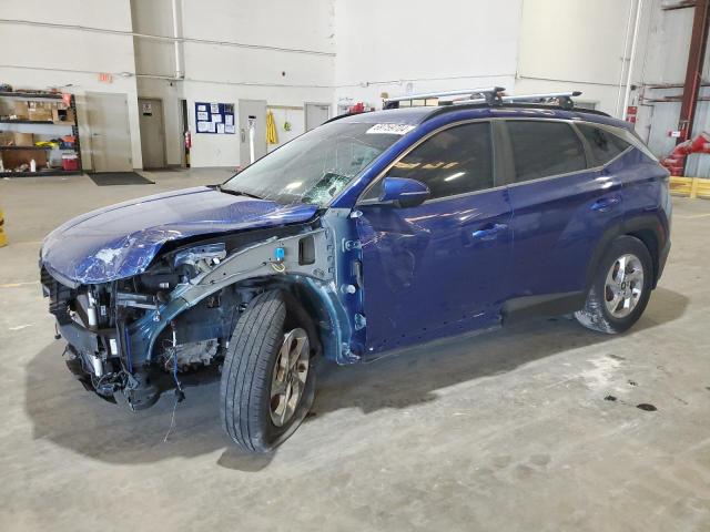 5NMJB3AE9NH056388 - 2022 HYUNDAI TUCSON SEL BLUE photo 1