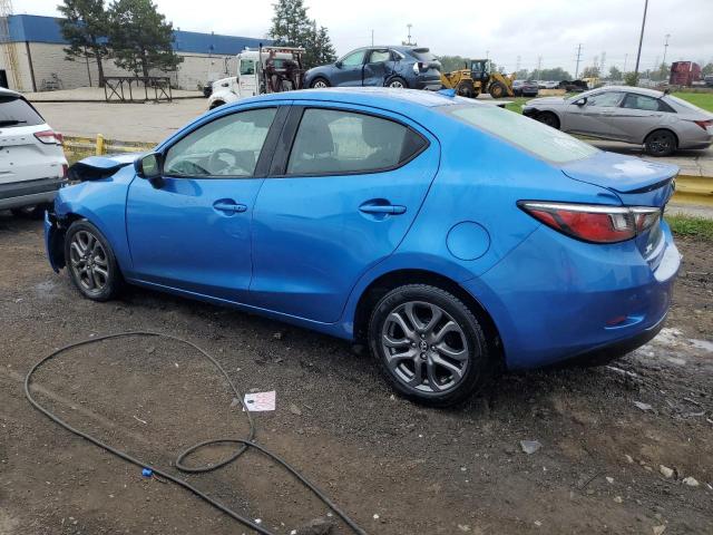 3MYDLBYV7KY505385 - 2019 TOYOTA YARIS L BLUE photo 2