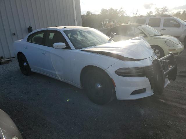 2C3CDXAG2HH583981 - 2017 DODGE CHARGER POLICE WHITE photo 4