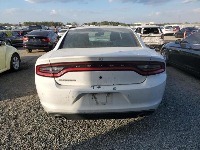 2C3CDXAG2HH583981 - 2017 DODGE CHARGER POLICE WHITE photo 6