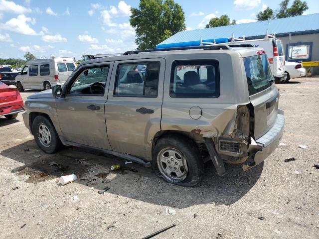 1J8FT28098D737602 - 2008 JEEP PATRIOT SPORT TAN photo 2