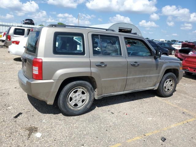 1J8FT28098D737602 - 2008 JEEP PATRIOT SPORT TAN photo 3