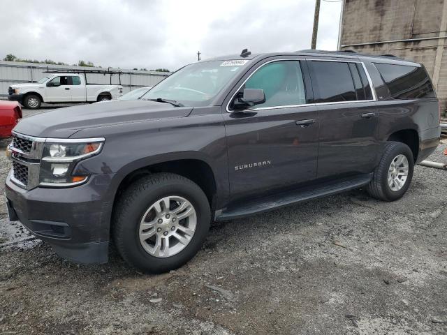 1GNSCHKC3FR159676 - 2015 CHEVROLET SUBURBAN C1500 LS GRAY photo 1