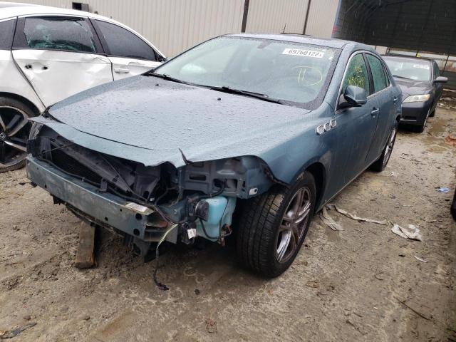 1G1ZH57B594204022 - 2009 CHEVROLET MALIBU 1LT TEAL photo 1