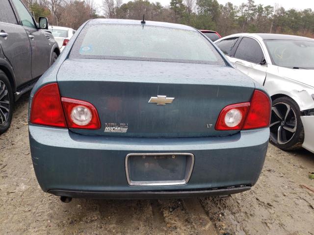 1G1ZH57B594204022 - 2009 CHEVROLET MALIBU 1LT TEAL photo 6