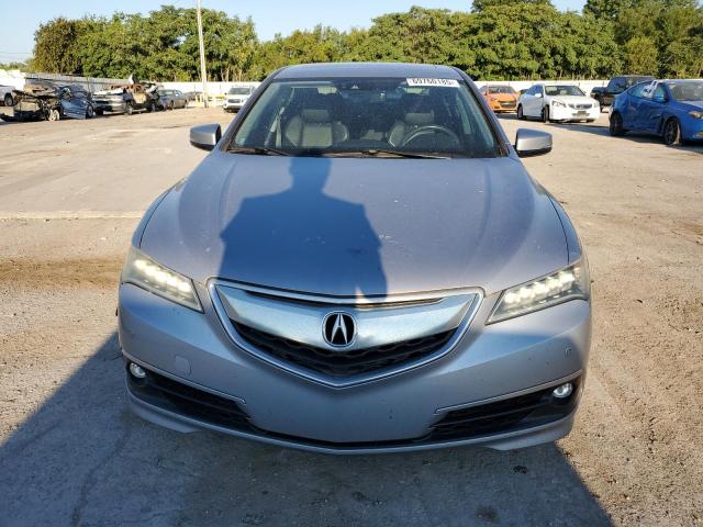 19UUB3F74FA006325 - 2015 ACURA TLX ADVANCE SILVER photo 5