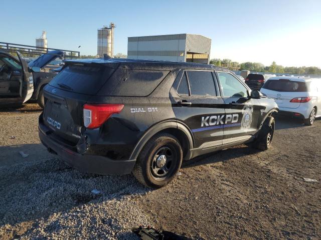 1FM5K8AB4NGA57021 - 2022 FORD EXPLORER POLICE INTERCEPTOR 黑色 照片 3