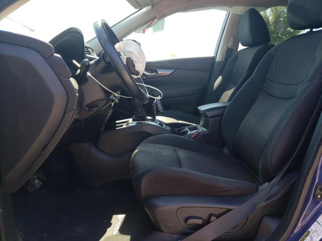 5N1AT2MV5JC780036 - 2018 NISSAN ROGUE S BLUE photo 7