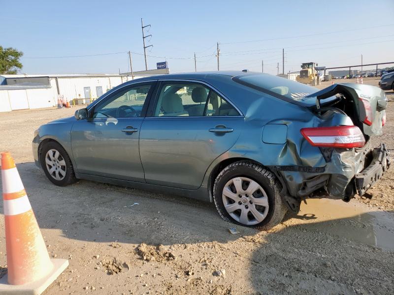 4T1BF3EK1AU531622 - 2010 TOYOTA CAMRY BASE BLUE photo 2