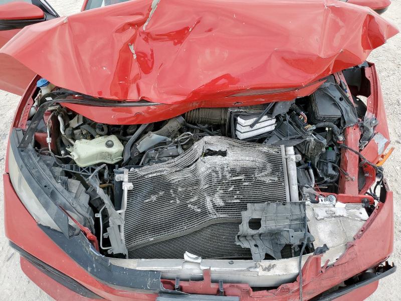 SHHFK7H51JU203977 - 2018 HONDA CIVIC EX Rouge photo 11