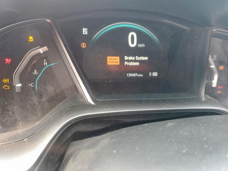 SHHFK7H51JU203977 - 2018 HONDA CIVIC EX Rouge photo 9