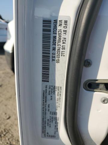 1C6RR6LG7NS203155 - 2022 RAM 1500 CLASS SLT 白色 照片 13