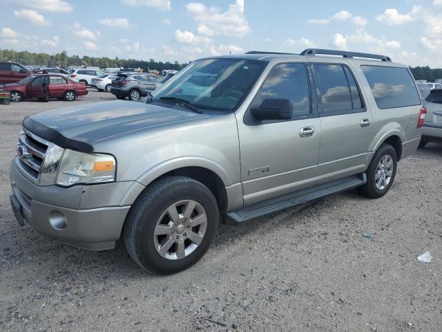 1FMFK15508LA24612 - 2008 FORD EXPEDITION EL XLT GRAY photo 1