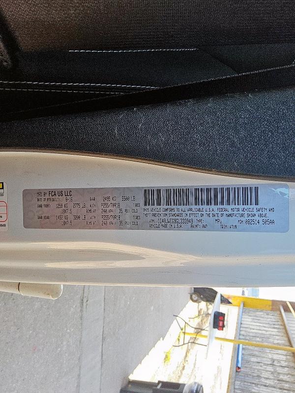 1C4BJWEG9GL333949 - 2016 JEEP WRANGLER U SAHARA WHITE photo 12